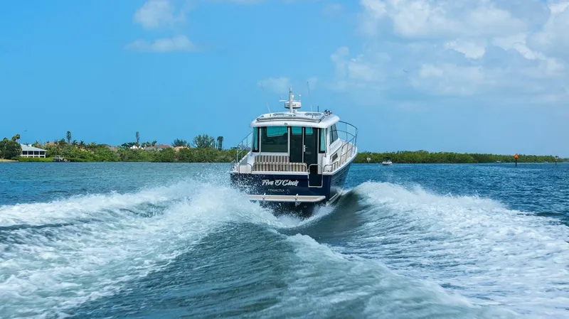 Slide: The Image of 2013 Sabre 38 Salon Express- FIVE O'CLOCK- Profile - 5512759