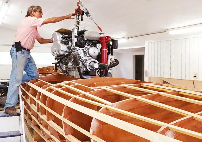 Slide: The Image of Custom Treworgy Replica of 30’ Baby Bootlegger 2024 - 5648436