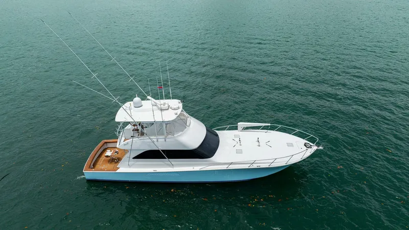 Slide: The Image of 2004 Viking 61 Convertible "Mariah Jean" - 6427486