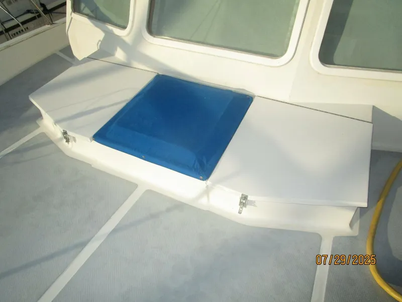 Slide: The Image of 44' DeFever foredeck storage lockers - 5527233