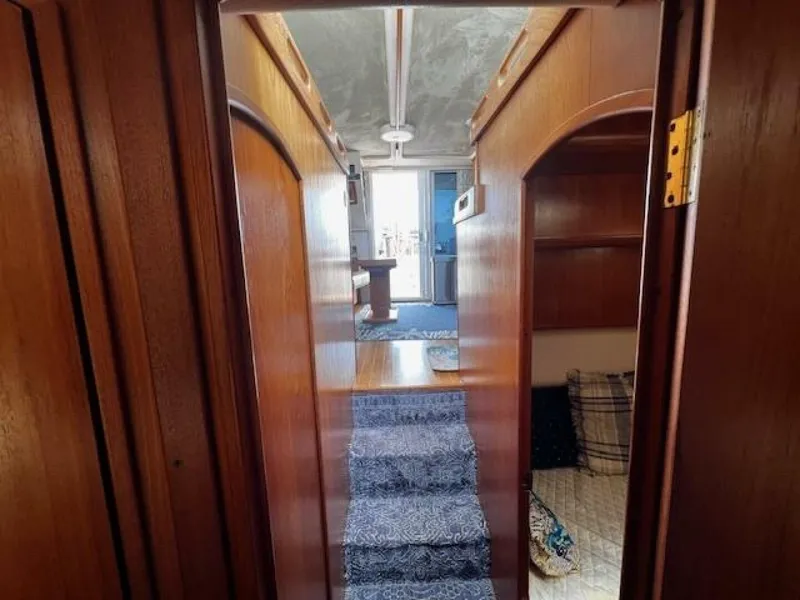 Slide: The Image of Mainship 390 salon looking aft - 5530474