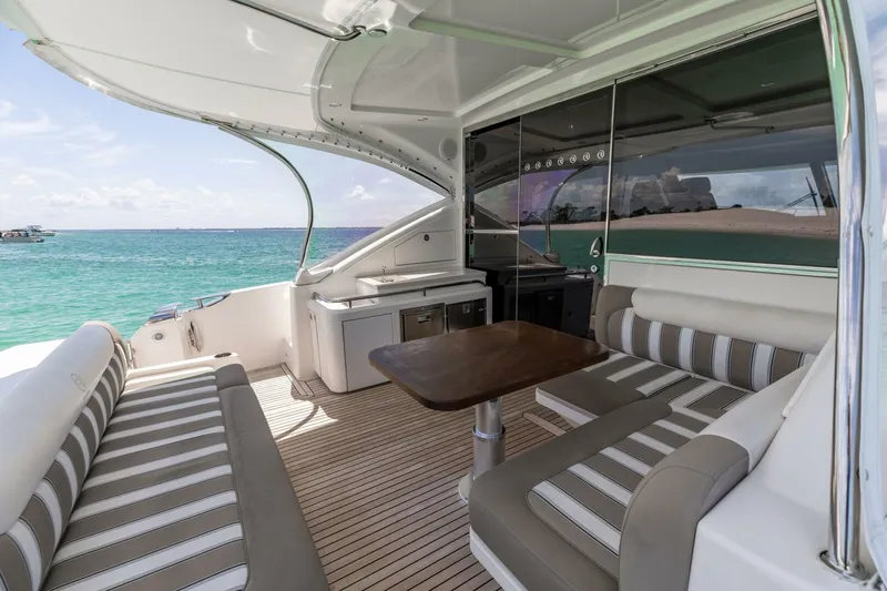 Slide: The Image of 2018 Riviera 4800 Sport Yacht- Runaway Island- Cockpit - 5539058