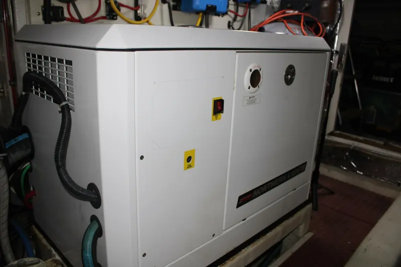 Slide: The Image of 50 ft Ocean Alexander - Engine Room/Generator - 5529454