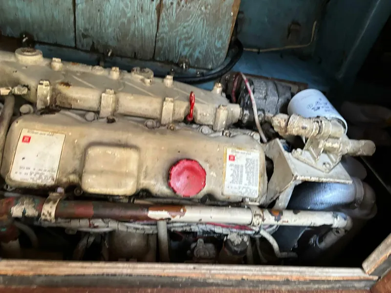 Slide: The Image of Sabreline 36 Fast Trawler 1989 - 5531676
