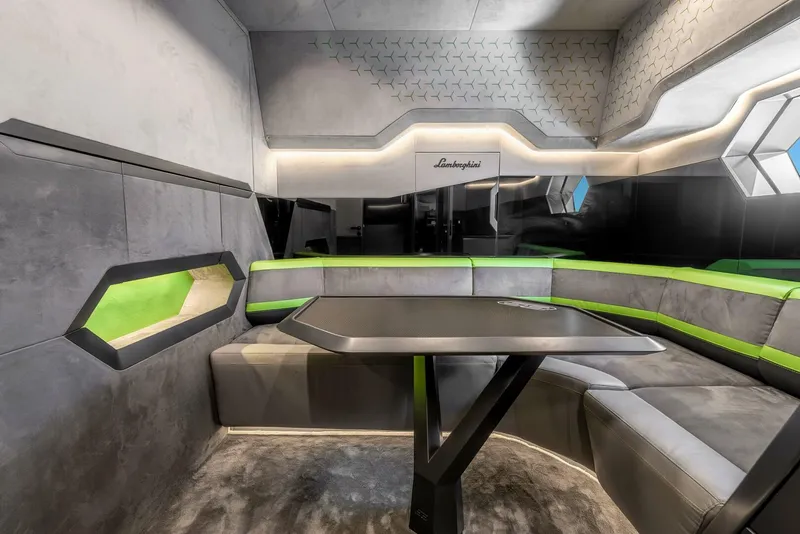 Slide: The Image of 2023 Tecnomar 63 Lamborghini - Lounge/Dinette - 5551521