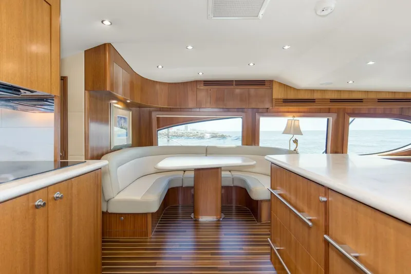 Slide: The Image of 2007 68 Hatteras 68 Enclosed Bridge REFUGE Galley  (5) - 5533615