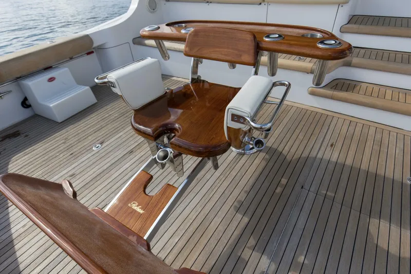 Slide: The Image of 2007 68 Hatteras 68 Enclosed Bridge REFUGE Cockpit  (5) - 5535632