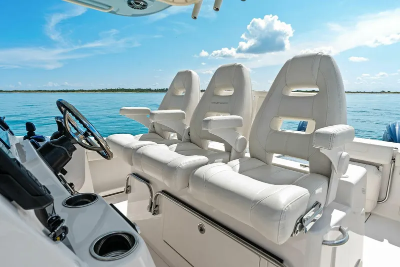 Slide: The Image of 2022 Grady-White 336 Canyon - Helm Seating - 5540968