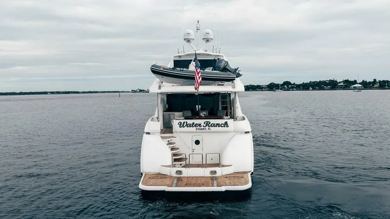 Slide: The Image of Lazzara Yachts 80 EB 2003 - 5607664