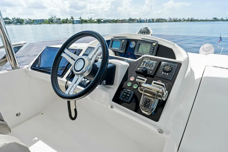 Slide: The Image of 2015 Princess F60 - Flybridge Helm - 5540841