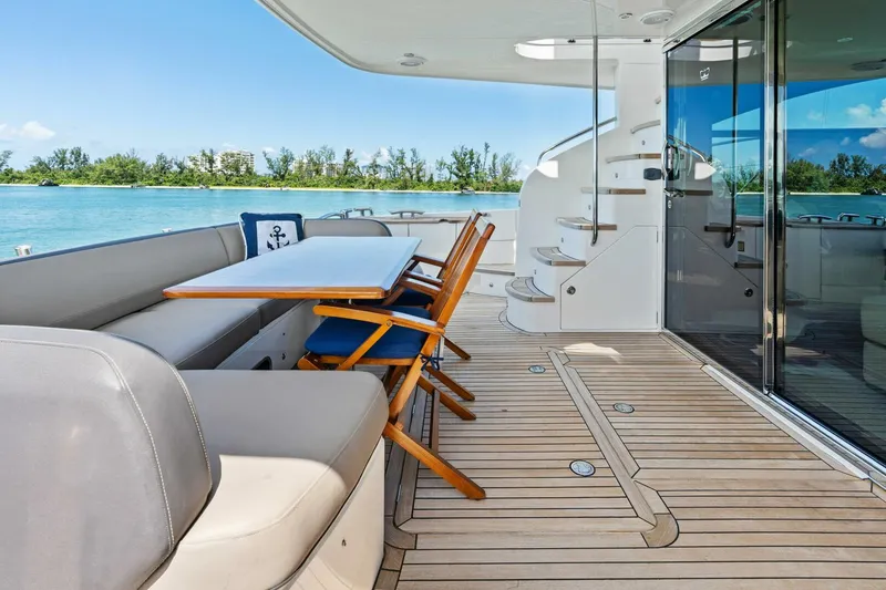 Slide: The Image of 2015 Princess F60 - Cockpit Seating  - 5540874