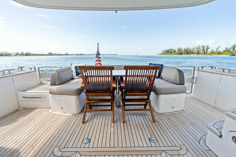 Slide: The Image of 2015 Princess F60 - Cockpit Seating  - 5540872