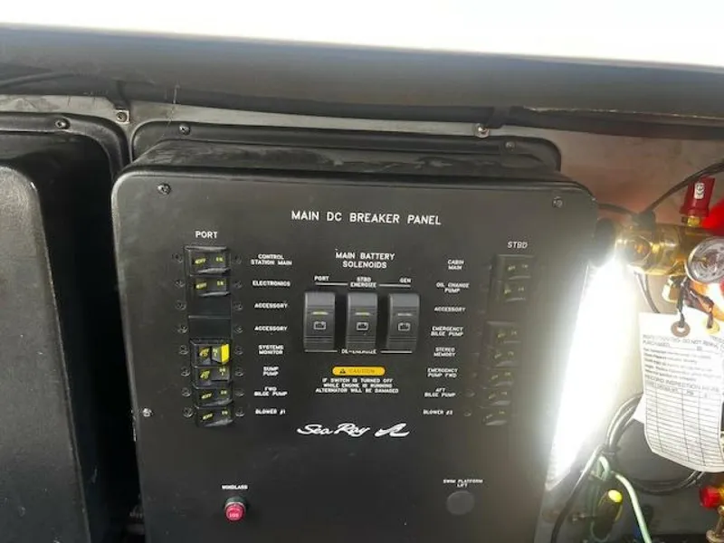 Slide: The Image of 410 Engine room breaker panel - 5542198