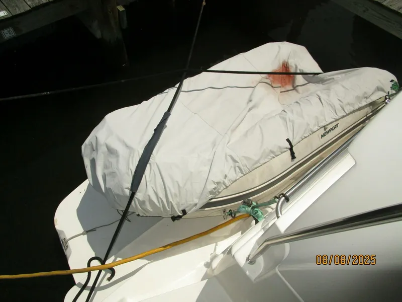 Slide: The Image of 39' Silverton tender covered - 5547575