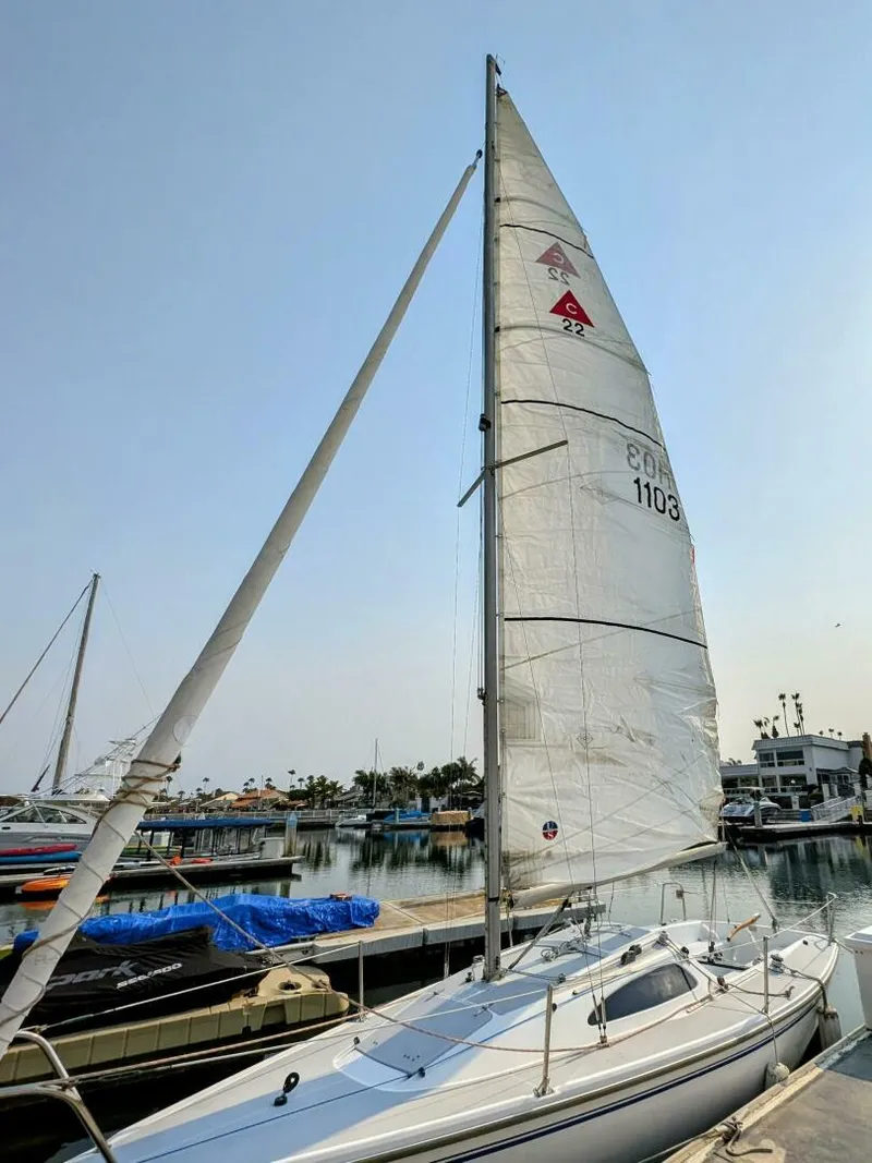 Slide: The Image of Main With Jib Furled - 5547627