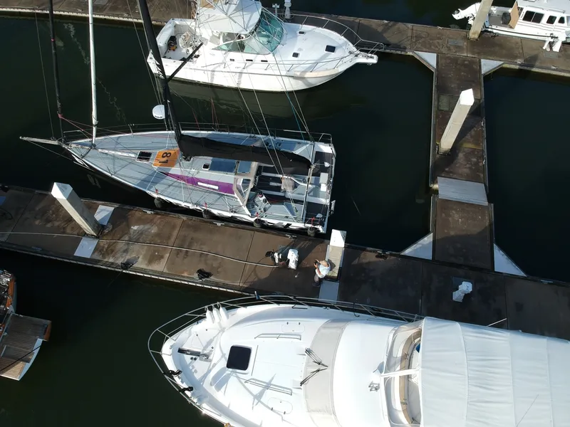 Slide: The Image of Class 40 Akilaria RC2 offshore racing sailboat 2009 - 6223455