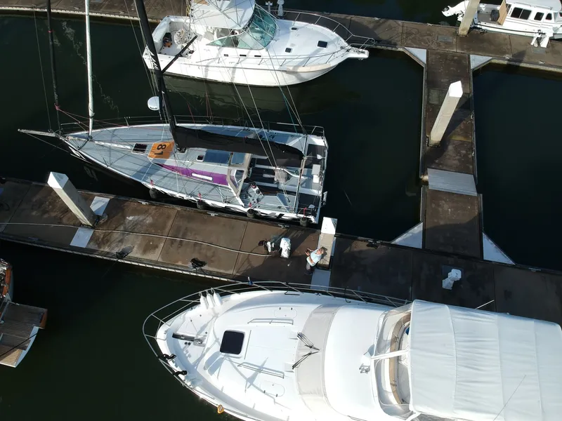 Slide: The Image of Class 40 Akilaria RC2 offshore racing sailboat 2009 - 6223456