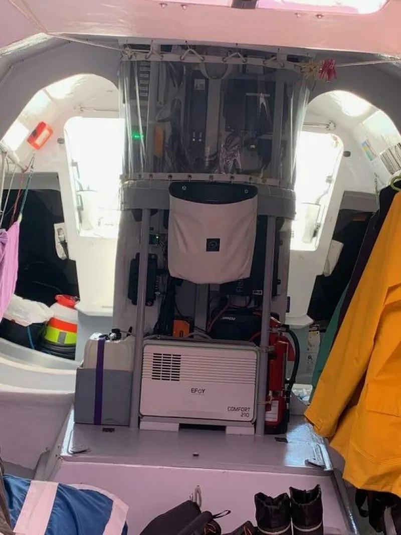 Slide: The Image of Class 40 Akilaria RC2 offshore racing sailboat 2009 - 5558227