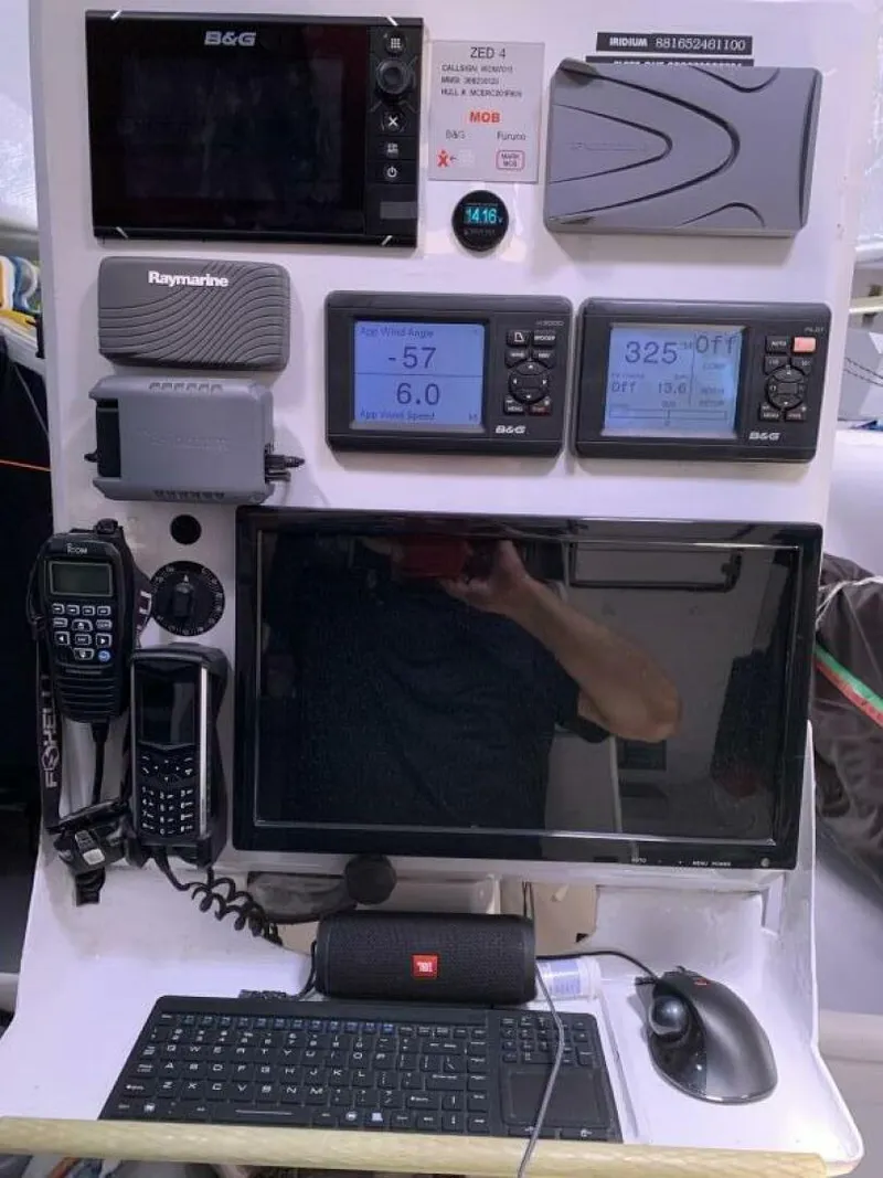 Slide: The Image of Class 40 Akilaria RC2 offshore racing sailboat 2009 - 5558235