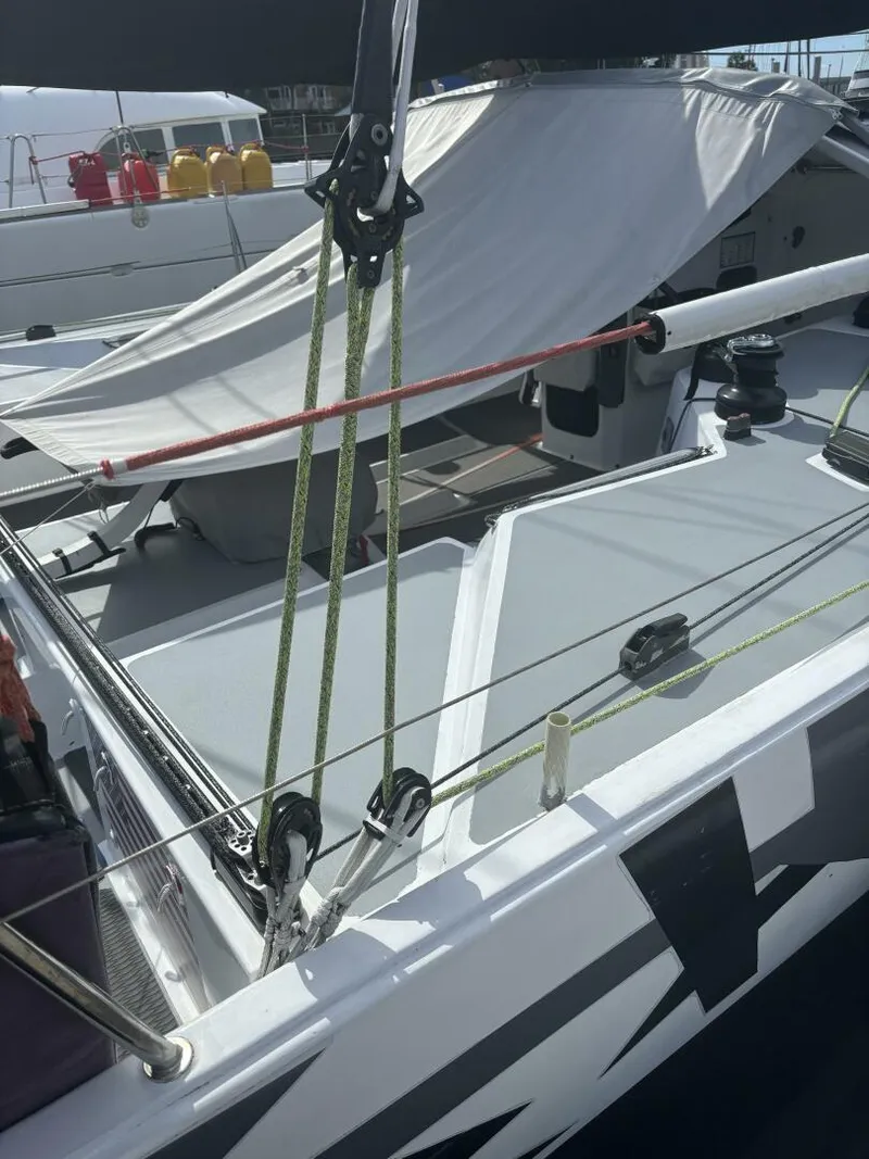 Slide: The Image of Class 40 Akilaria RC2 offshore racing sailboat 2009 - 5558237