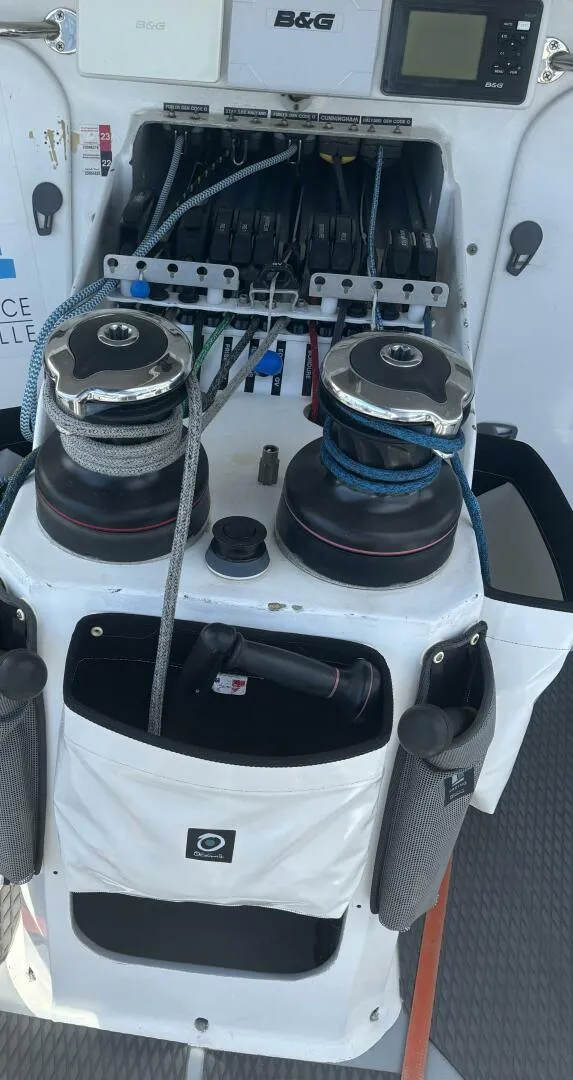 Slide: The Image of Class 40 Akilaria RC2 offshore racing sailboat 2009 - 5558249