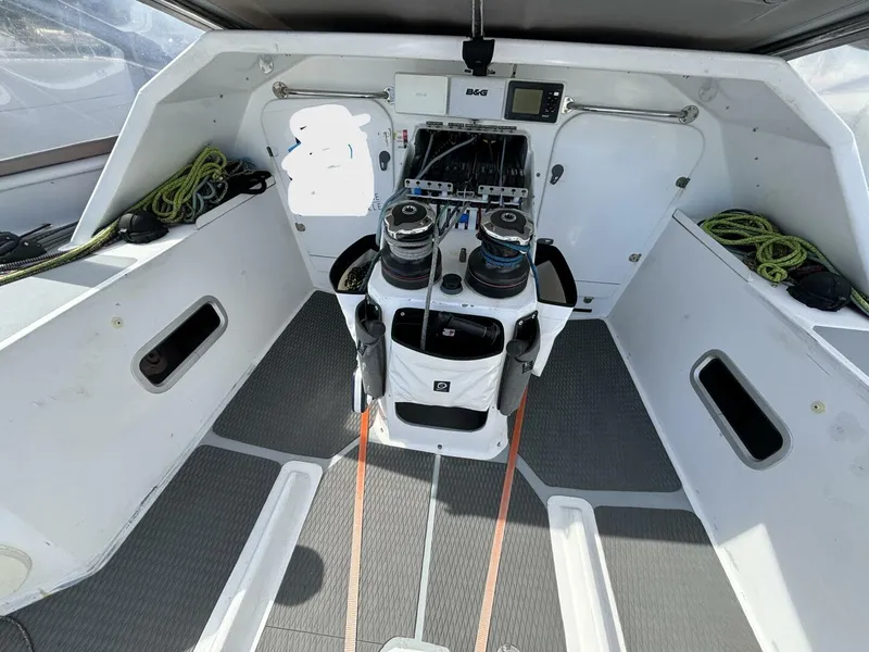 Slide: The Image of Class 40 Akilaria RC2 offshore racing sailboat 2009 - 5558250