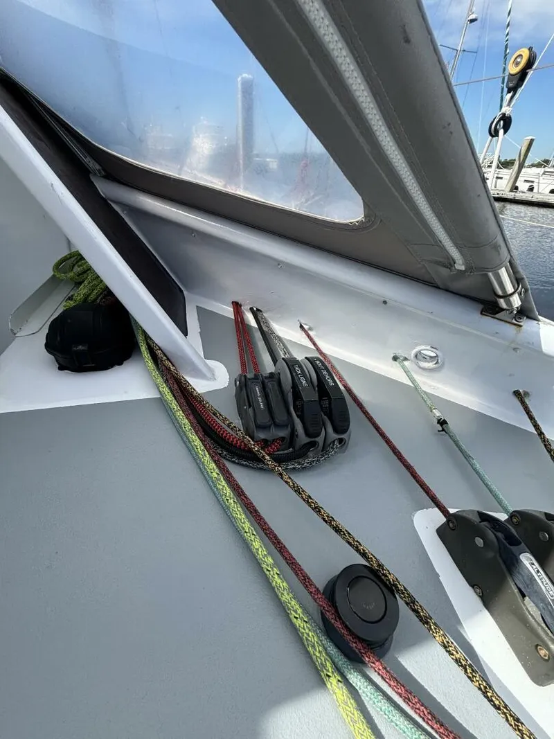 Slide: The Image of Class 40 Akilaria RC2 offshore racing sailboat 2009 - 5558253