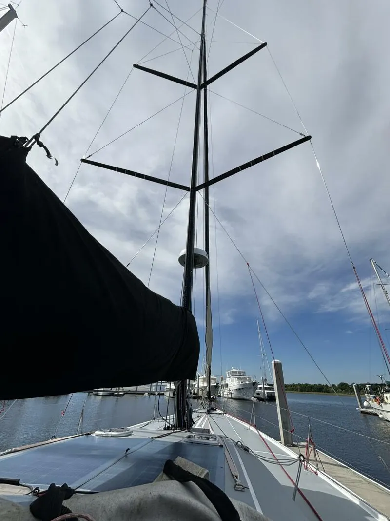 Slide: The Image of Class 40 Akilaria RC2 offshore racing sailboat 2009 - 5558255