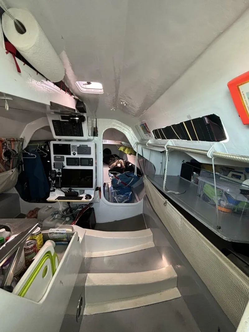 Slide: The Image of Class 40 Akilaria RC2 offshore racing sailboat 2009 - 5558256