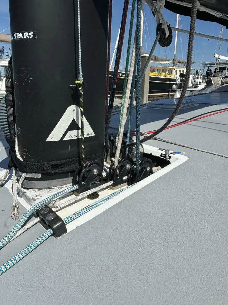 Slide: The Image of Class 40 Akilaria RC2 offshore racing sailboat 2009 - 5558322