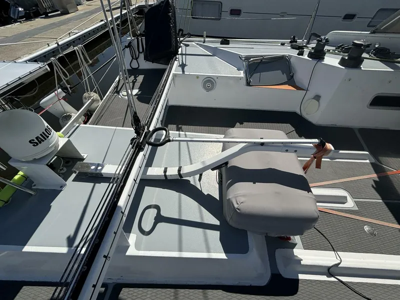 Slide: The Image of Class 40 Akilaria RC2 offshore racing sailboat 2009 - 5558325