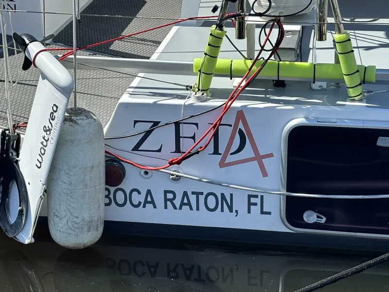 Slide: The Image of Class 40 Akilaria RC2 offshore racing sailboat 2009 - 5558333