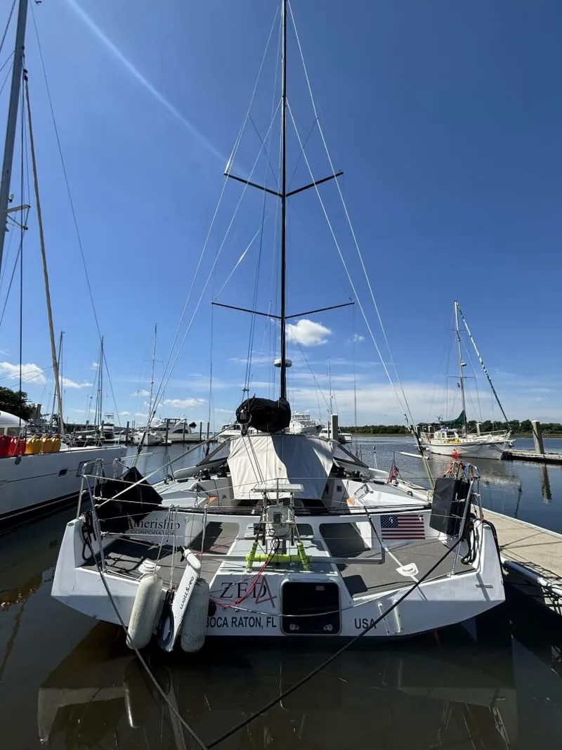 Slide: The Image of Class 40 Akilaria RC2 offshore racing sailboat 2009 - 5558334