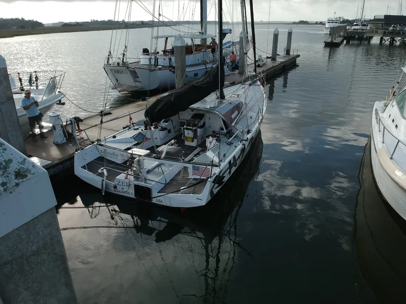 Slide: The Image of Class 40 Akilaria RC2 offshore racing sailboat 2009 - 6223431