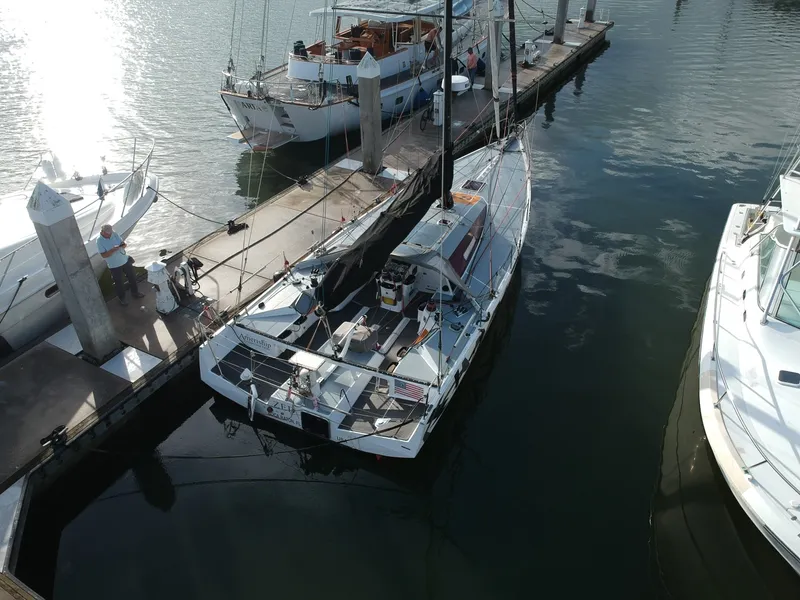 Slide: The Image of Class 40 Akilaria RC2 offshore racing sailboat 2009 - 6223432