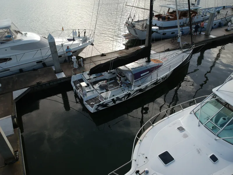Slide: The Image of Class 40 Akilaria RC2 offshore racing sailboat 2009 - 6223434