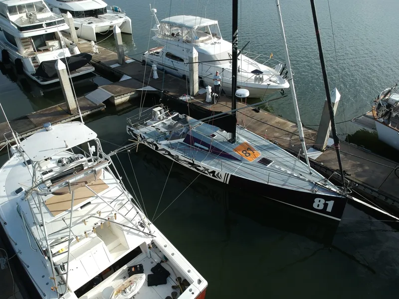 Slide: The Image of Class 40 Akilaria RC2 offshore racing sailboat 2009 - 6223438