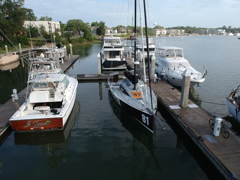 Slide: The Image of Class 40 Akilaria RC2 offshore racing sailboat 2009 - 6223442