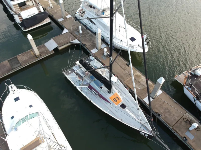 Slide: The Image of Class 40 Akilaria RC2 offshore racing sailboat 2009 - 6223448