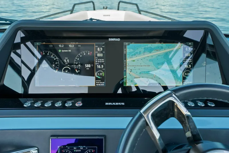 Slide: The Image of 2022 Axopar Brabus Shadow 500 TT - Helm Displays - 5553848