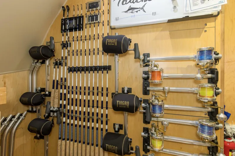 Slide: The Image of 2016 92 Viking Enclosed Bridge Touche Gear Locker And Stateroom (2) - 5551909