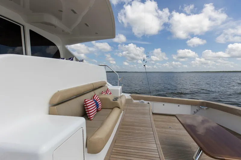 Slide: The Image of 2016 92 Viking Enclosed Bridge Touche Stern Deck (3) - 5551868