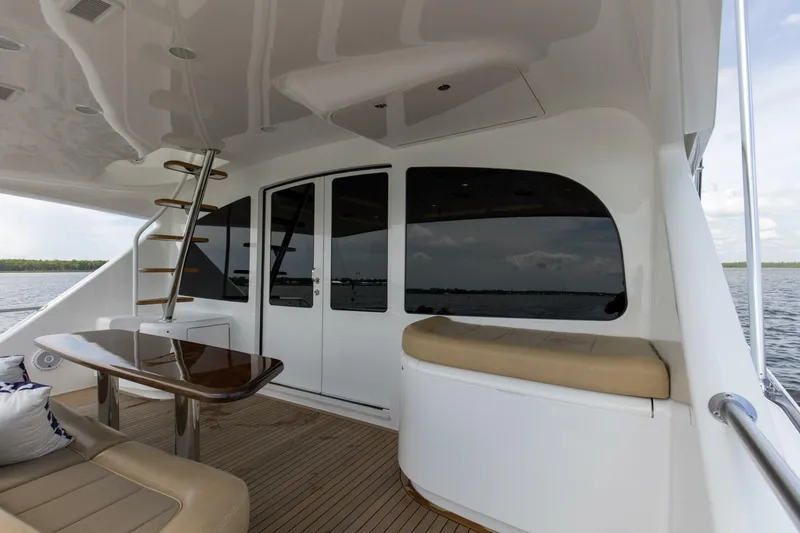 Slide: The Image of 2016 92 Viking Enclosed Bridge Touche Stern Deck (7) - 5551872