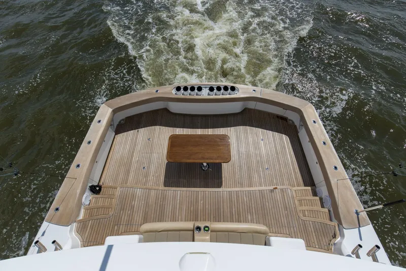 Slide: The Image of 2016 92 Viking Enclosed Bridge Touche Stern Deck (9) - 5551874