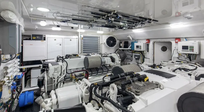 Slide: The Image of 2016 92 Viking Enclosed Bridge Touche Engine Room (9) - 5551884