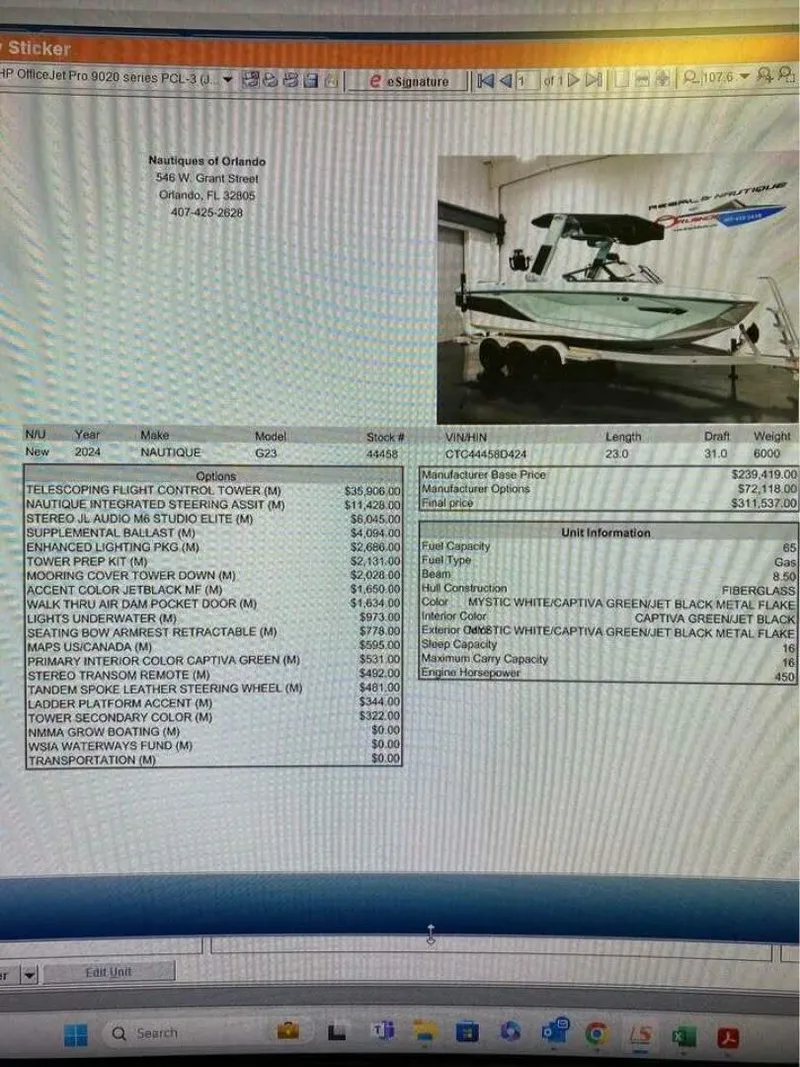 Slide: The Image of Nautique Super Air G23 2024 - 5596633