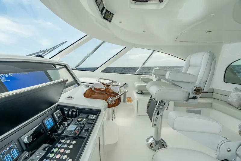 Slide: The Image of Viking 54 Sport Tower - Command Deck 2026 Viking 54 Sport Tower - 7652531