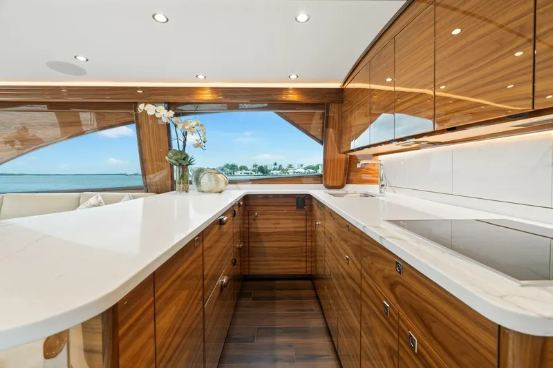 Slide: The Image of Viking 58 - Galley 2025 Viking 58 Convertible - 5553436