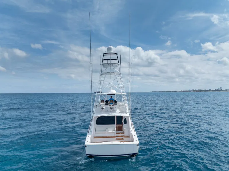 Slide: The Image of Viking 58 - Transom Profile 2025 Viking 58 Convertible - 5553409