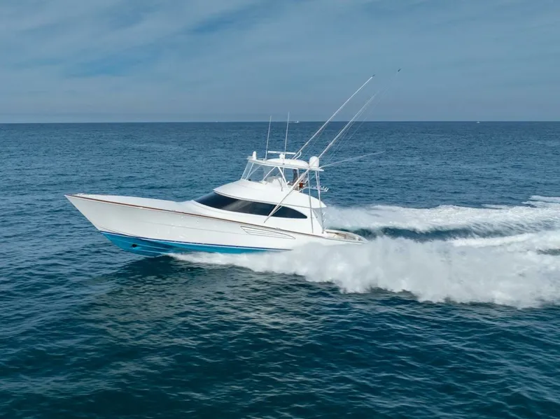 Slide: The Image of Viking 64 - Profile 2025 Viking 64 Convertible - In-Stock 64-739 - 7675477